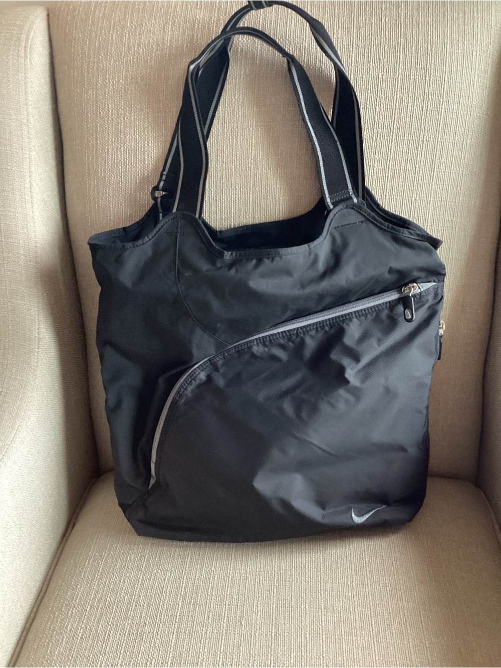 Nike Nylon Tote Gym Black